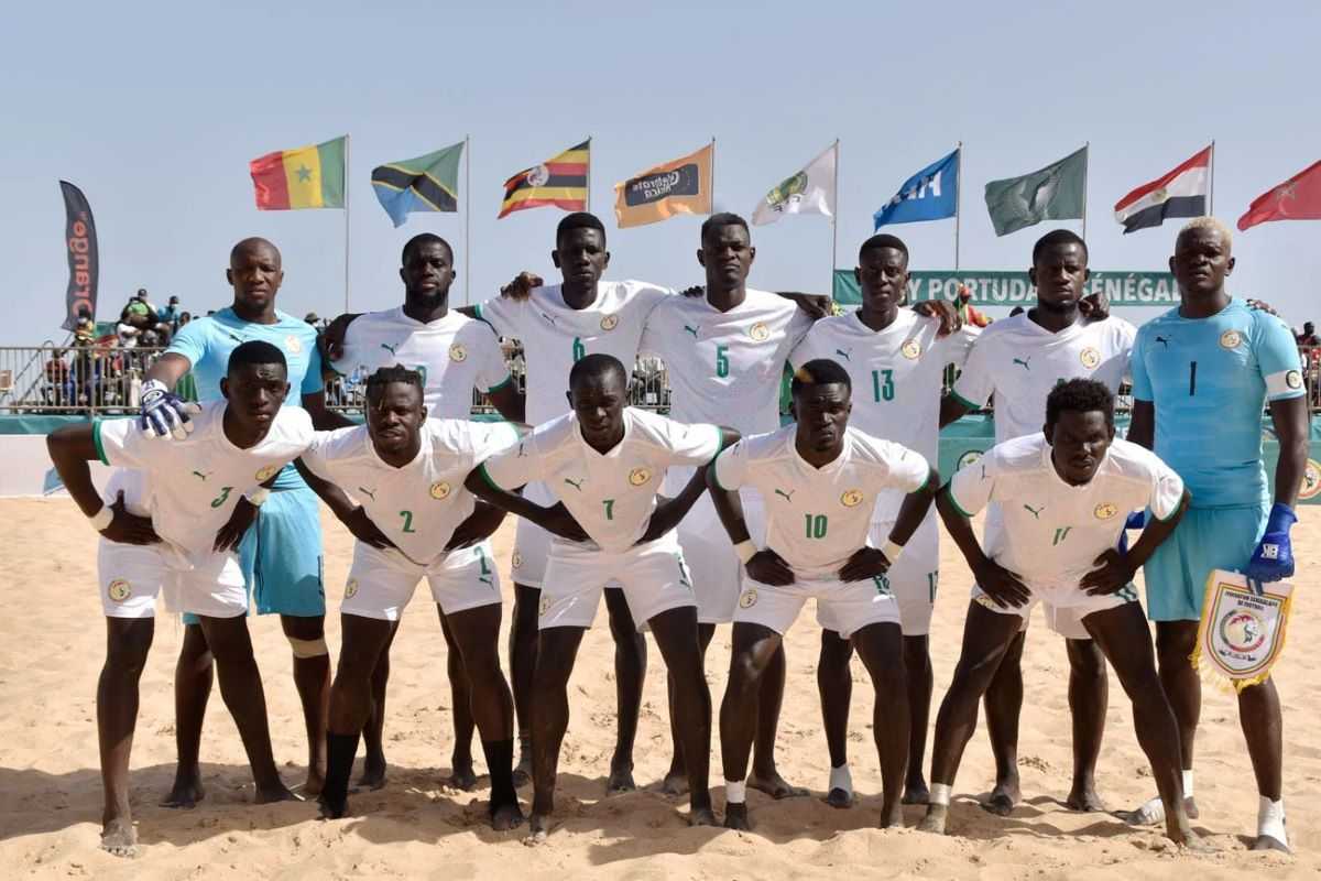 Beach SoccerSénégal conserve son titre Maroc podium