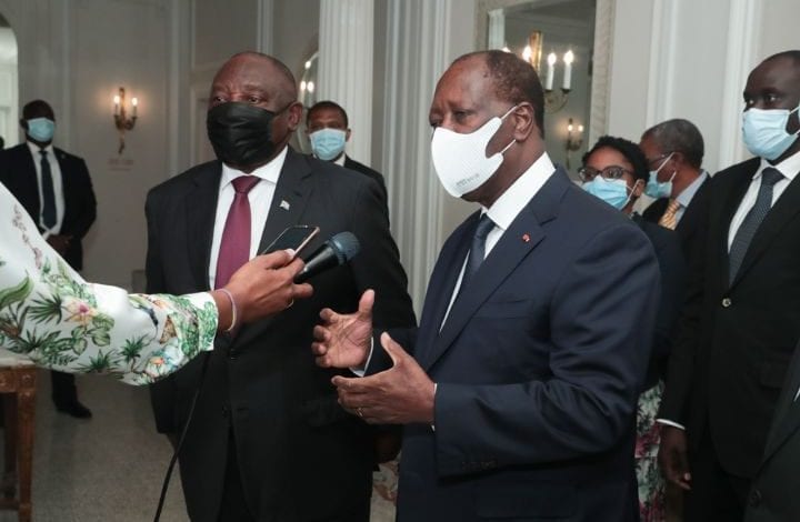 Côte dIvoireOuattara visite dEtat président Sud Africain - Côte d’Ivoire/ Ouattara demande une visite d’Etat au président Sud-Africain