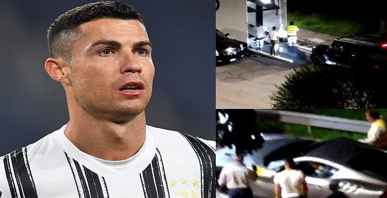Juventus : Une Vidéo Virale De Ronaldo Exfiltrant Ses 7 Voitures Suscite Un Vent De Panique