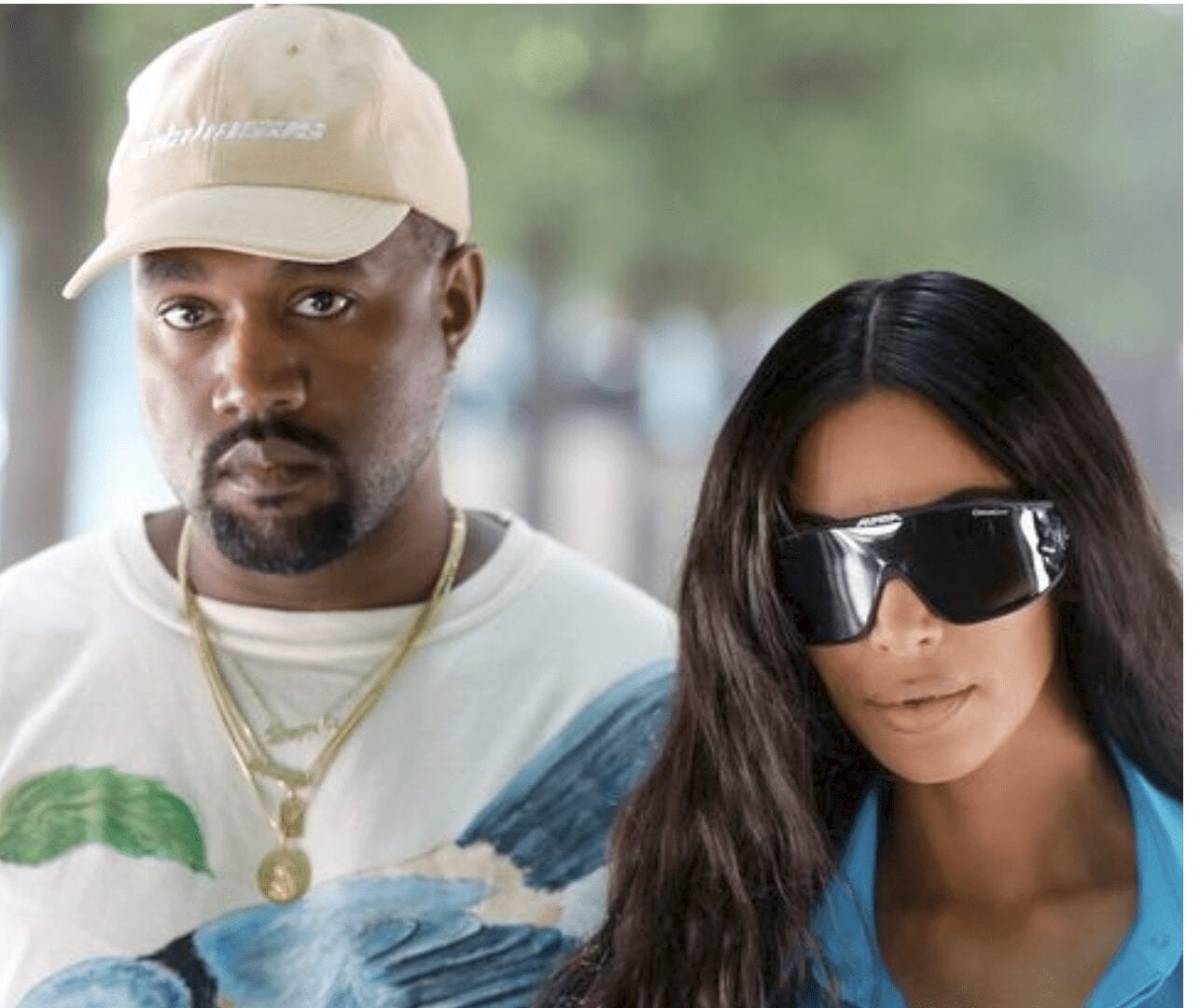 Les Employés Kim Kardashian Kanye West Traîner En Justice