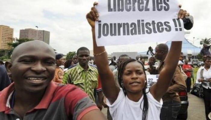 Liberté De La Presserang Côte Divoire Niveau Mondial Africain
