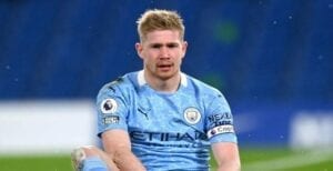 Man. City: Le Verdict Du Médecin Sur La Blessure De Kevin De Bruyne Révélé