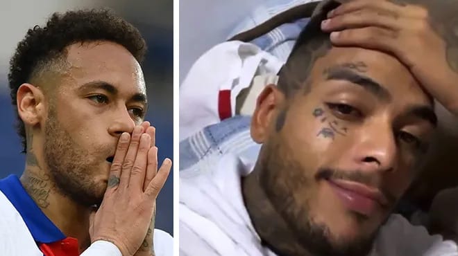 Neymar   deuil - Neymar en deuil