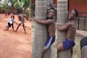 Nigeria : Un Homme Fouetté En Public Pour Avoir Tapé Sur Sa Mère (Vidéo)