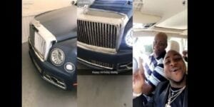 Pour Les 6 Ans De Sa Fille, Davido Lui Offre Une Voiture De Luxe