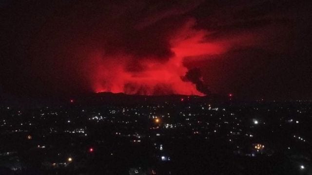 Rdc : Une Irruption Volcanique Surprend La Ville De Goma