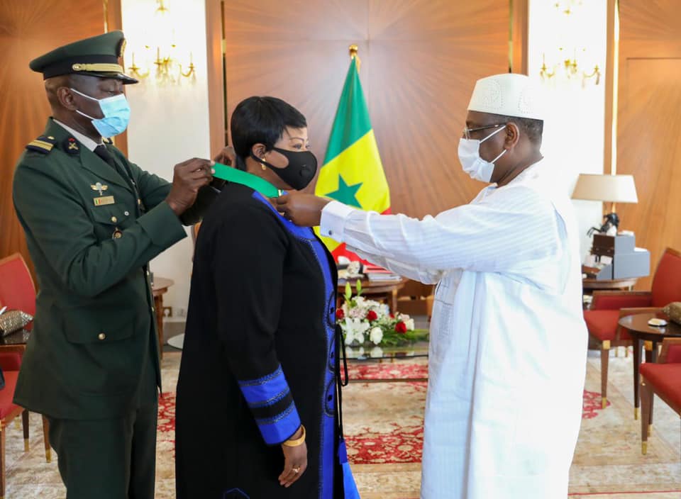 Sénégal Fatou Bensouda Commandeur Ordre National Lion
