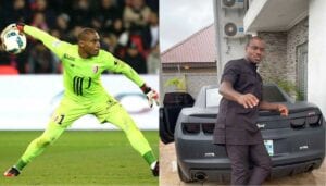 Vincent Enyeama Affiche Son Chevrolet Camaro Ss