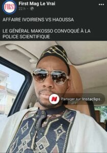 WhatsApp Image 2021 05 22 at 09.21.57 210x300 - Côte d'Ivoire : le Général Camille Makosso convoqué à la police scientifique