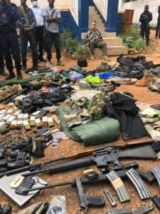 Centrafrique : Un Français Arrêté Avec Une Énorme Quantité D&Rsquo;Armes Et De Munitions