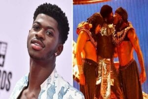 Bet Awards 2021 : Le Rappeur Lil Nas X Embrasse Un De Ses Danseurs Et Tacle Ses Critiques (Vidéo)