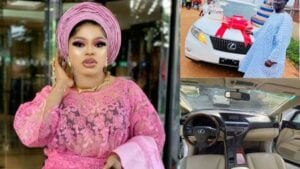 Bobrisky Gâte Son Père Avec Un Suv Lexus