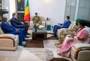 Mali : Le Président Assimi Goita Reçoit Le Président De L&Rsquo;Acnoa