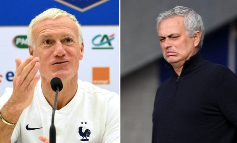 Football : quand Didier Deschamps se moque de Jose Mourinho
