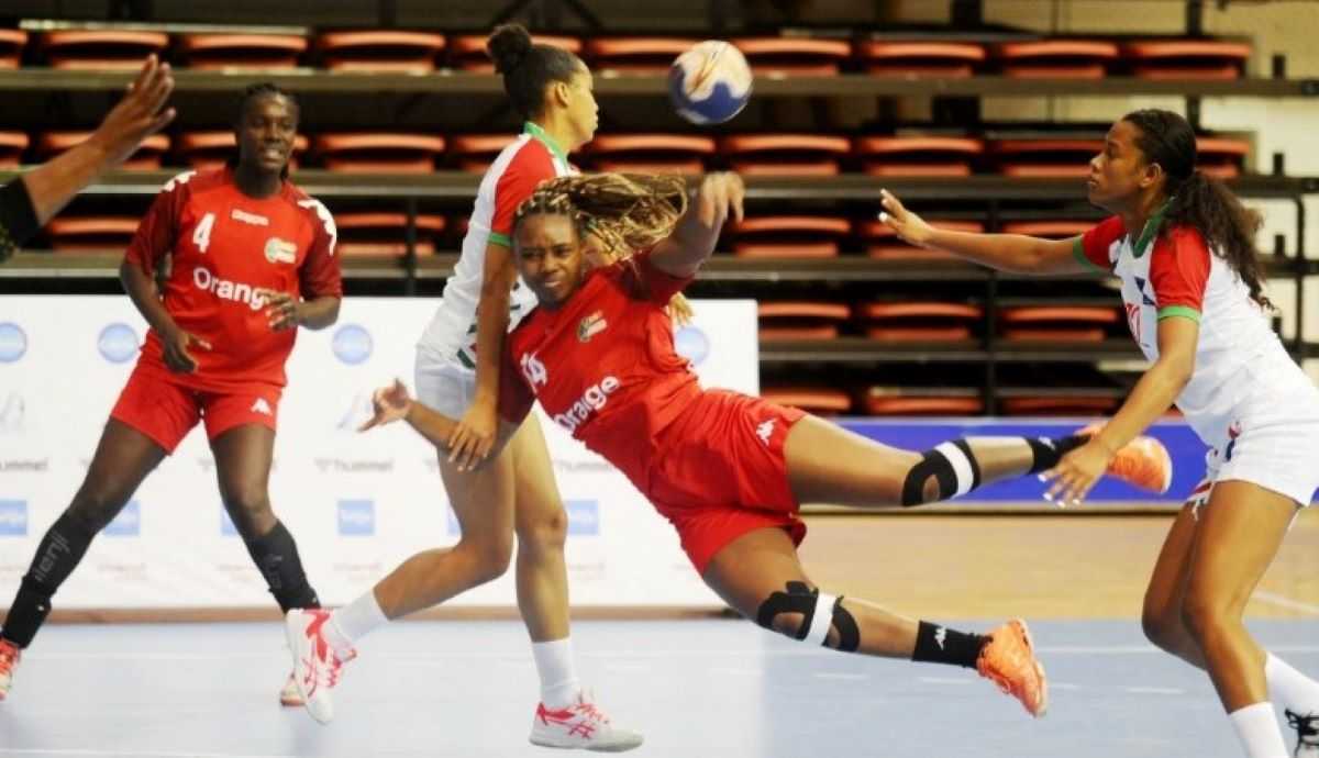 Handball Can Fémininele Sénégal Madagascar La Guinée Chute