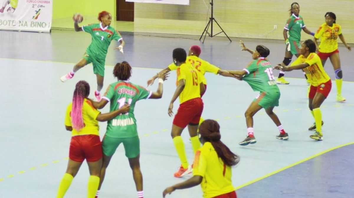 Handball CAN fémininebon débutCameroun RD Congo