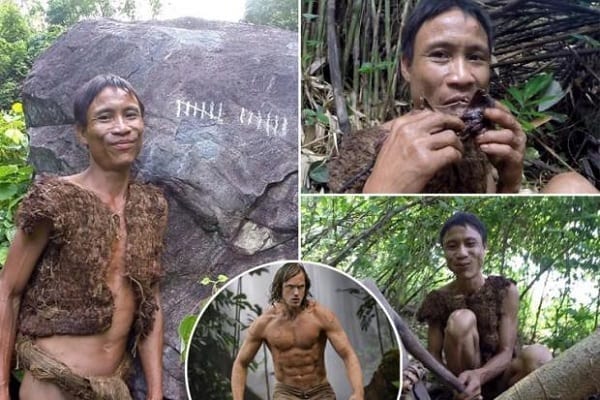Ho Van Lang le vrai Tarzan qui a vécu la junglependant 41 ans