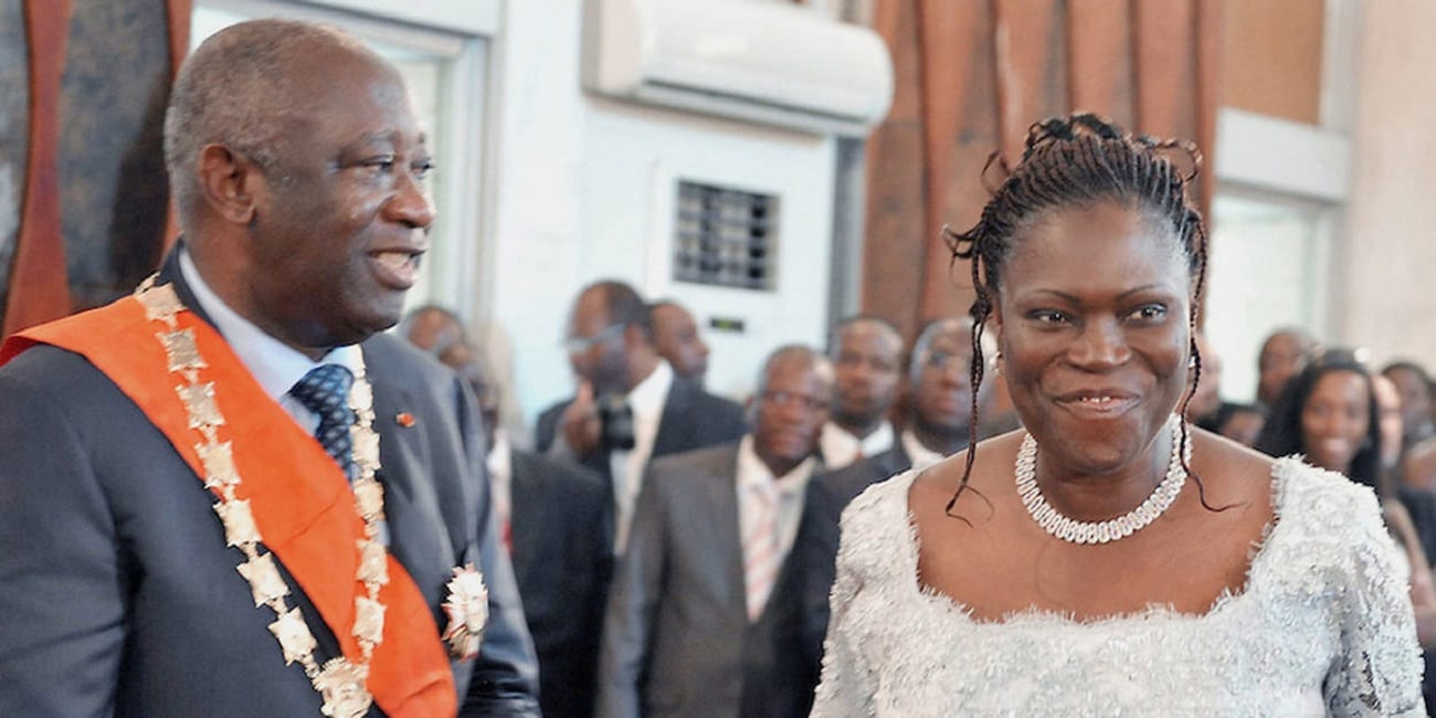 Laurent Gbagbo Et Son Epouse Simone Ehivet 1