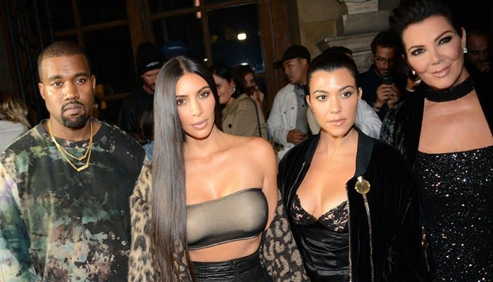 Létonnante Décisionkanye West Kim Kardashian Ses Soeurs