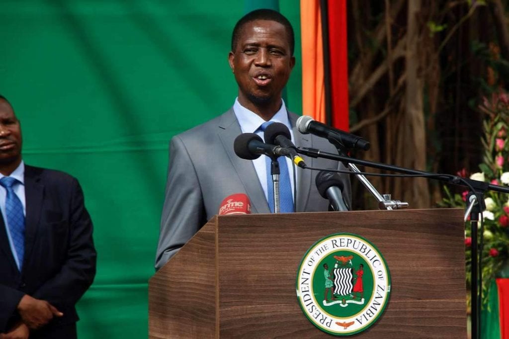 Présidentielle zambienne : le président sortant Edgar Lungu dénonce des élections « pas libres et équitables »