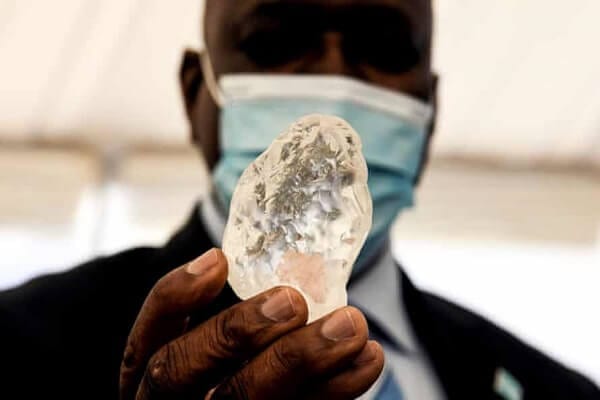 Le « Troisième Plus Gros » Diamant Du Monde Découvert Au Botswana