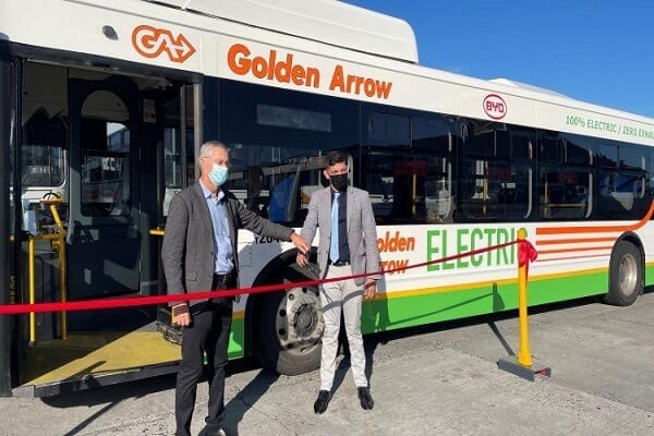 Afrique Du Sud Lance Ses Premiers Bus 100 Électrique