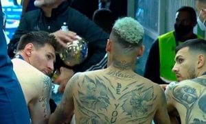 Après La Finale, Brésil-Argentine:messi,Neymar,Paredes Échangent. Ce Qu’ils Se Sont Dit…