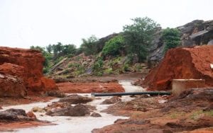 Togo : Une Pluie Emporte Un Barrage De 76 Millions De Fcfa 5 Jours Après L&Rsquo;Inauguration