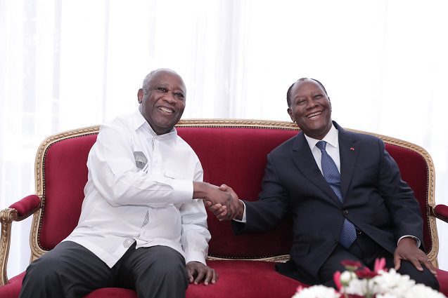 Côte d’Ivoire-Incroyable/ Ouattara à Gbagbo: « Je suis très heureux de te revoir. Je suis vraiment très heureux »