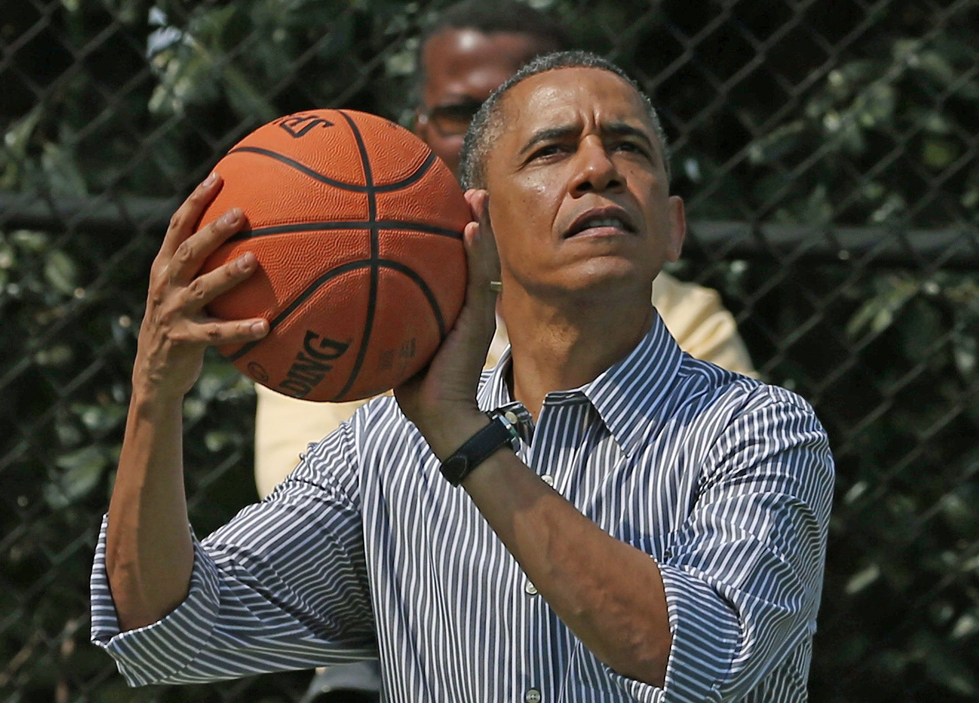 Crouch Understanding Obama Basketball