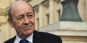 Entretien De Jean-Yves Le Drian Avec Son Homologue Tunisien