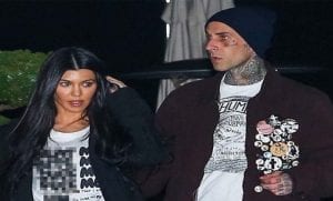 Etats-Unis/ Kourtney Kardashian Compte S’unir Avec Travis Barker