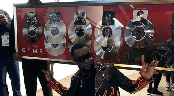 Gims : Le chanteur franco-congolais certifié disques de Platine et de Diamant