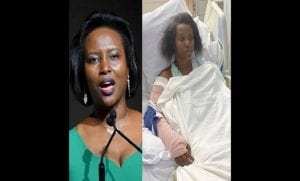 Haïti: La Première Dame Partage Des Photos Depuis Son Lit D’hôpital Après L’attaque, Et Pleure Son Mari Assassiné