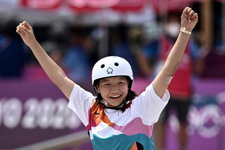 JO Tokyo 2020 : Momiji Nishiya, 13 ans, première championne olympique de l’histoire du skateboard