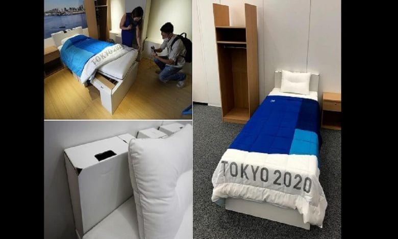 JO Tokyo: les athlètes dormiront sur des lits en carton pour les empêcher de se livrer à des activités sexuelles