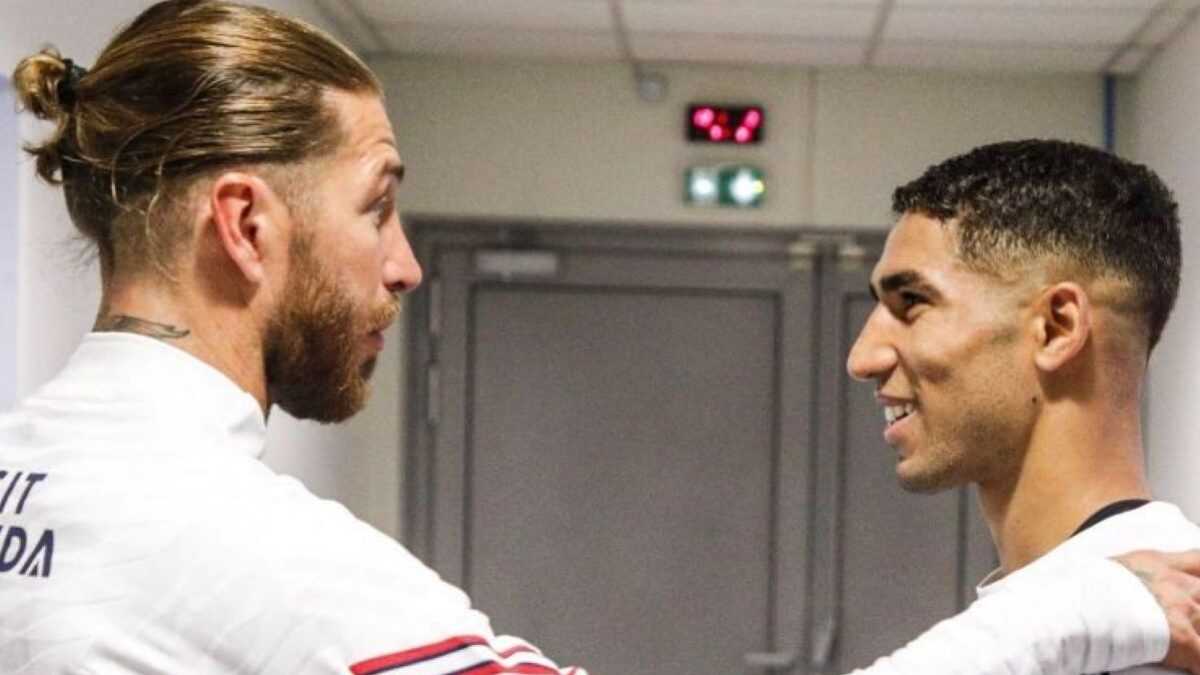 PSG : l’échange entre Hakimi et Ramos fait le buzz