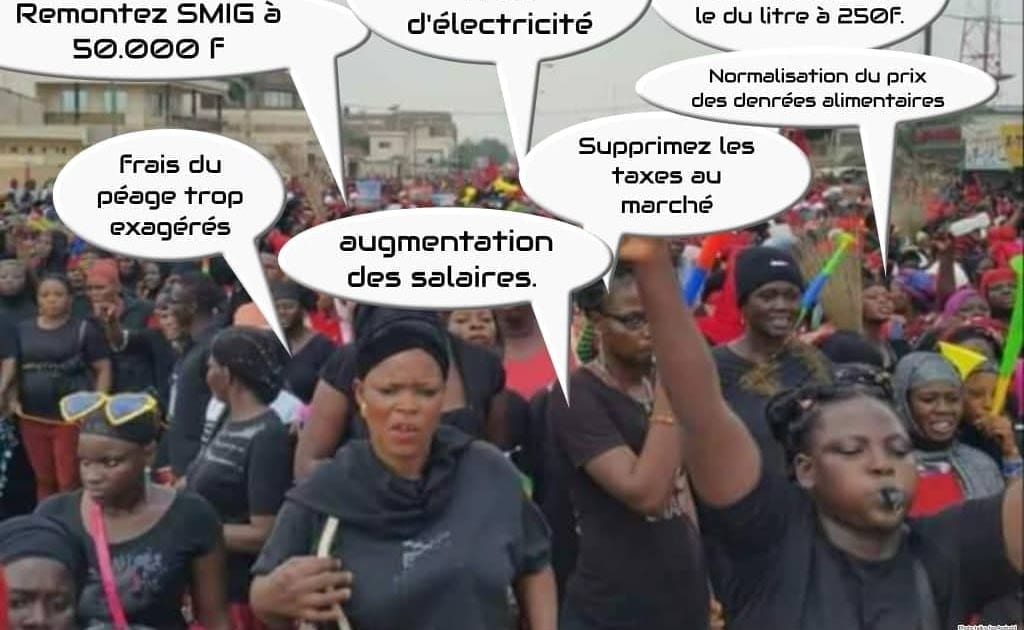 Togo Debout Soutient Les Manifestations Contre La Faim La Pauvreté La Vie Chère