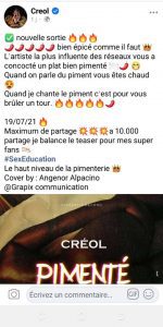 WhatsApp Image 2021 07 20 at 06.50.43 150x300 - L'artiste gabonaise Creol surnommée "l'ange de la sexualité"