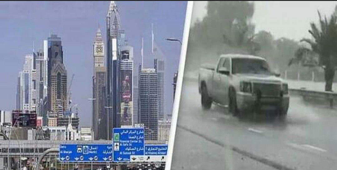 Dubai Une Fausse Pluie Creee Pour Lutter Contre Lextreme Chaleur Doingbuzz