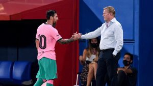 Le Beau Message D&Rsquo;Adieu De Koeman Pour Messi