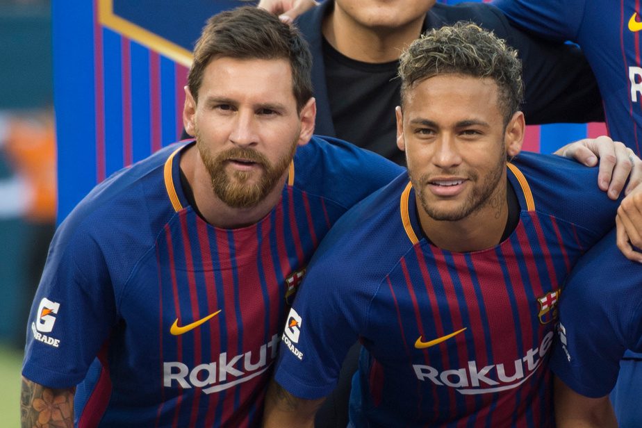 Lionel Messi Aperçu Avec Des Joueurs Du Psg (Photos)