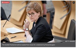 Covid In Scotland: Nicola Sturgeon To Set Out Plans For Lifting Restrictions