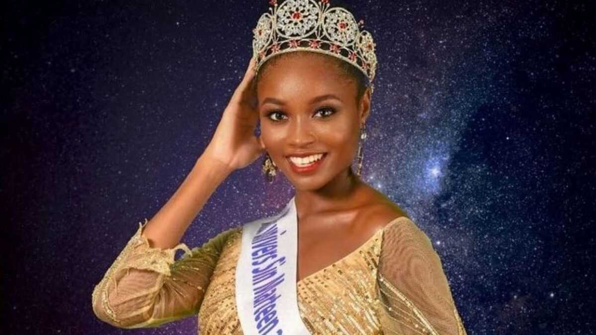 Danitzia Logis élue Miss Univers Guadeloupe 2021