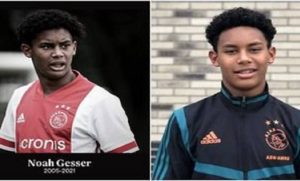 Football: Un Jeune Joueur De L’ajax Décède Dans Un Accident De Voiture