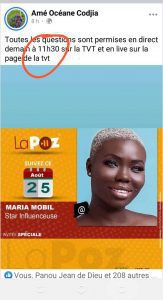 Maria Mobil : Voici Les Dernières Nouvelles De La Star Togolaise