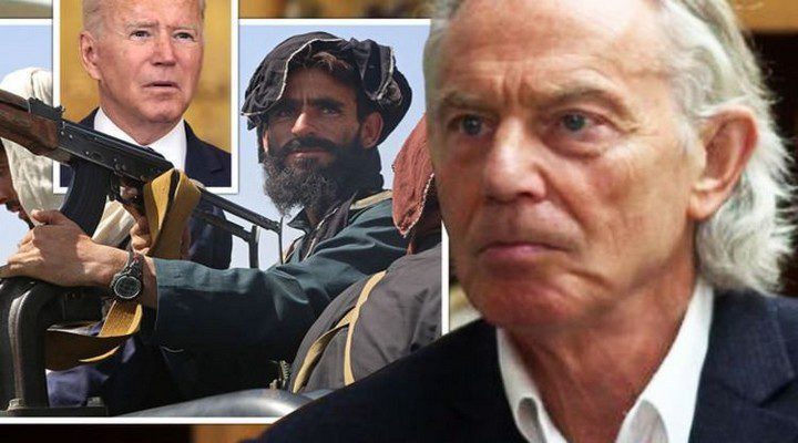 Tony Blair s’insurge contre le retrait « imbécile » de Joe Biden d’Afghanistan
