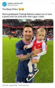 Lionel Messi : Son Geste Sympathique Envers Le Gardien De Reims Après Le Match