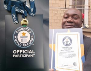 Le Togolais Abdoul-Ganiou Derman Décroche Un Prix  » Guinness World Records »