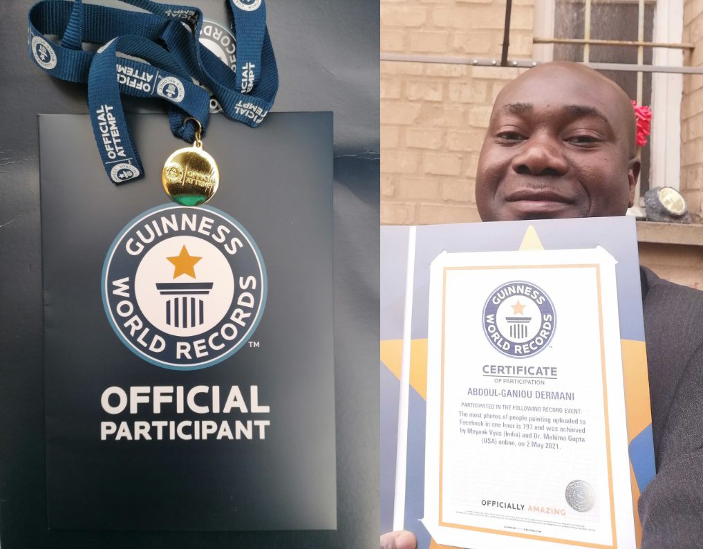 Le Togolais Abdoul-Ganiou Derman décroche un prix ” Guinness World Records”